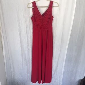 Red Vintage Gown